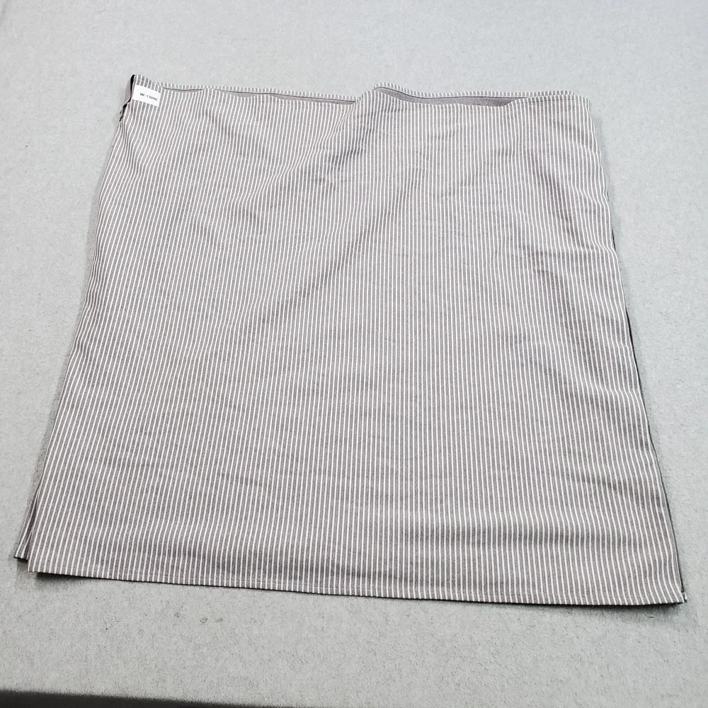 Lululemon Vinyasa Herringbone Infinity Snap Gray Striped Snap Button Logo